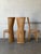 Highback Slat Dining Chairs Set of 4 New Upholstery Vintage Mid-Century Modern 1970s For Sale In Los Angeles - Image 6 of 11
