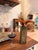 Ceramic Architectural Ceramic Vase With Organic Reactive Glaze in Earth Tones For Sale - Image 7 of 7