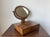 Early 19th century antique dressing table / vanity mirror made of solid and veneer walnut wood. The mirror has great...