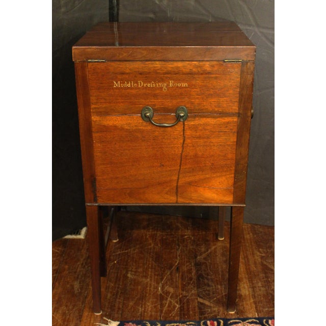 Wood Late 18th-Early 19th Century English Gentleman's Dressing Table For Sale - Image 7 of 13