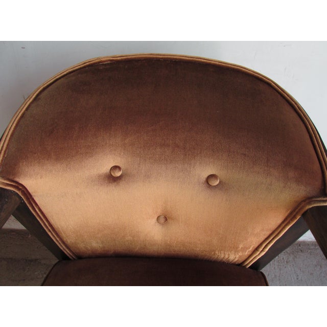 Wood 1940s Modernist Style Lounge Chair attributed to Jack Van Der Molen for Jamestown Lounge Co. For Sale - Image 7 of 10