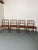 Mid-Century Danish Teak and Leather Dining Chairs by Johannes Andersen for Uldum Møbelfabrik, 1950s, Set of 4 For Sale - Image 15 of 18