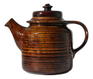 Vintage Ceramic Glazed Teapot by Ulla Procopé for Arabia, 1960