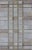 Gray Geometric Stripe Block Rug by Keivan Woven Arts, 3'0 X 5'0 For Sale