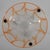 1930s Le Verre Francais Schneider Large French Art Deco Pendant Light For Sale - Image 9 of 14