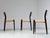 Vintage Danish Chairs in Wood by Niels Otto Møller, 1960s, Set of 6 For Sale - Image 15 of 16