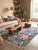 Blue Handwoven Berber Wool Rug - 8.5 X 6.7 Ft For Sale - Image 8 of 8