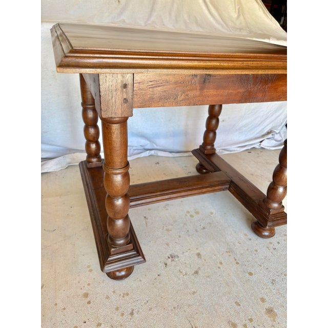 Late 19th Century 19th Century French Walnut Side Table For Sale - Image 5 of 13