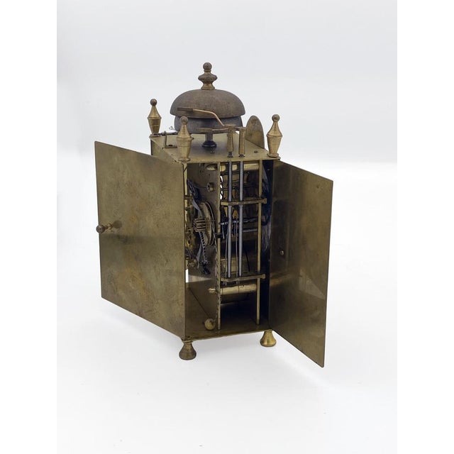 Swiss Officer's Pendule Capuchin Clock with Chevalier de Béthune Escapement, Early 19th Century For Sale - Image 4 of 9