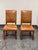 Design Plus Gallery presents a Pair of Vintage Barley Twist Leg Chairs by Bausman & Company. These side chairs (Model...