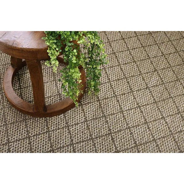 Sonora is made from 100% sisal, which is known for its beautiful texture. It's dimensional warm browns and diamond pattern...