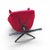 Vintage Lounge Chair in Red Wool by Alfredo Häberli, 2003 For Sale - Image 13 of 14