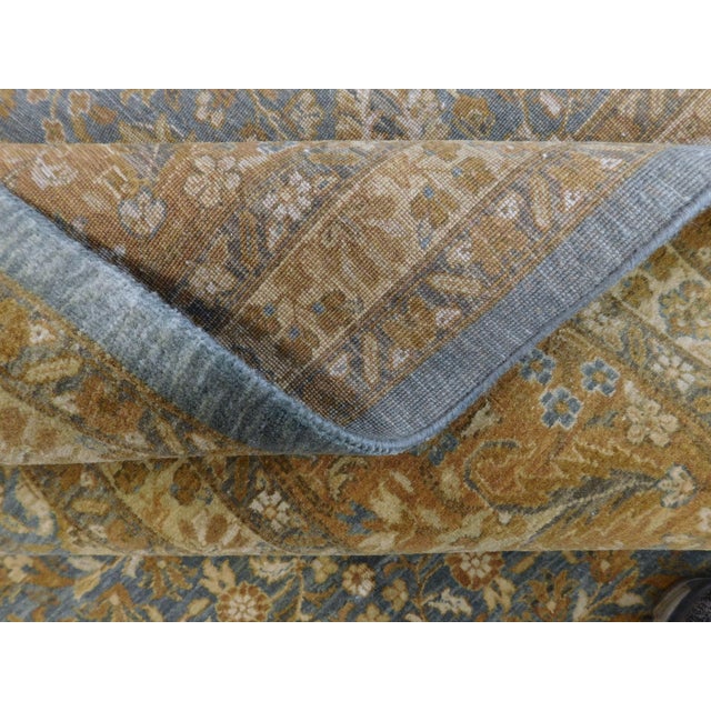 Fine Handmade Indian Rug - 8'x 10' For Sale - Image 16 of 18