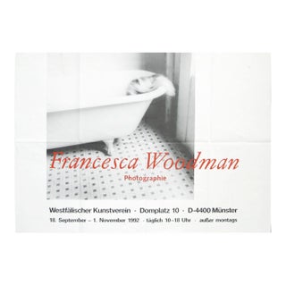 1990s Francesca Woodman Photographie Official Exhibition Poster For Sale