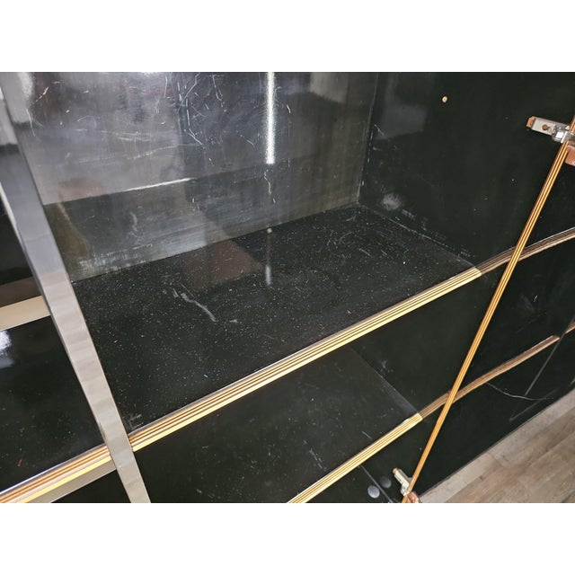 Sideboard in Lacquered Wood with Illuminated Compartment by Pierre Cardin, 1970 For Sale - Image 18 of 18