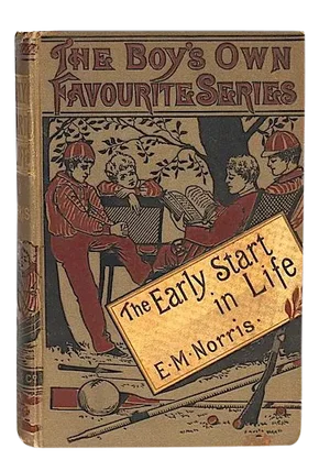 Late 19th Century Antique Book Decor - Australian Adventure Story