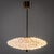 Metal 1960s Pendant Lights in Orrefors Crystal and Brass, Attributed to Carl Fagerlund for Lyfa - a Pair For Sale - Image 7 of 8