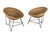 Mid-Century Modern Wicker Basket Armchair in the style of Matthieu Matégot For Sale - Image 18 of 18