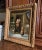 Wood 19th Century French Genre Oil Painting of Family Winter Scene With Dog For Sale - Image 7 of 12