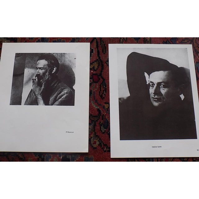 Vintage Man Ray 20th C. Photographic Prints of World Famous Giants of Literature and Art - Set of 6 For Sale - Image 9 of 11