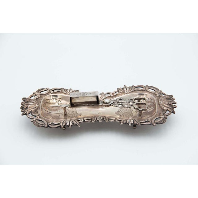 Silver Morrões Tray and Scissors with Cutouts, Set of 2 For Sale - Image 6 of 6