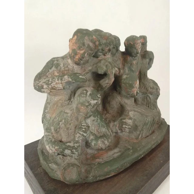Terracotta Sculpture by Vittore Callegari, 1950s For Sale - Image 4 of 6