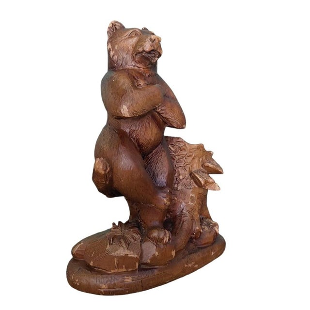 Black Forest Ashtray with Bear, 1920s For Sale - Image 9 of 10
