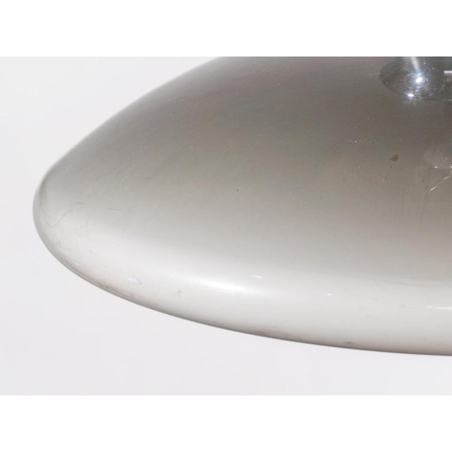 Large Ufo Space Pendant Light in Grey and White by Sciolari, 1970s For Sale - Image 10 of 16