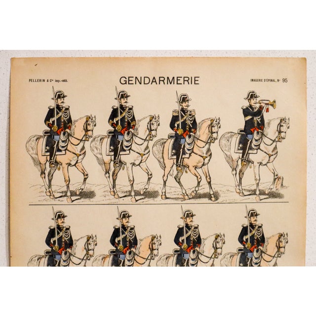 Date: 1880s-1890s Size: 11.5 x 15.5 inches Printer: Pellerin et cie. About this poster: Imagerie d'Épinal was a print...
