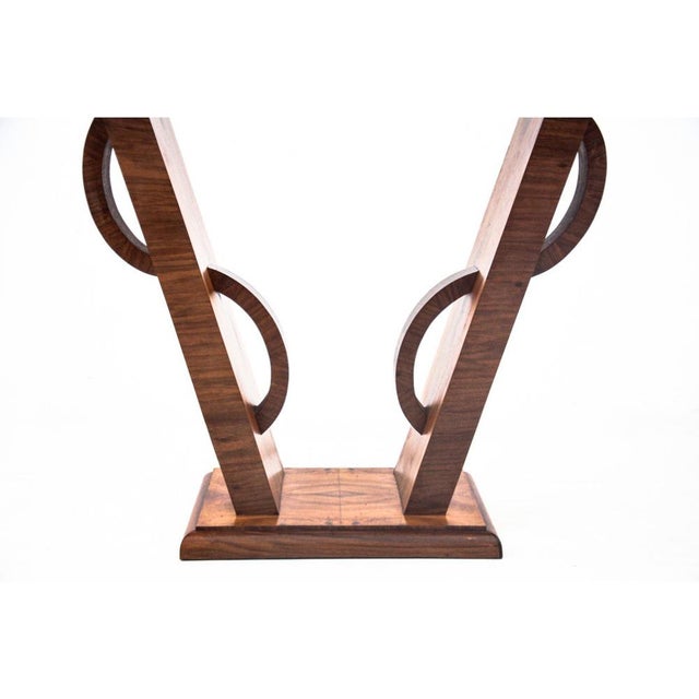 Art Deco Console, Poland, 1950s For Sale - Image 10 of 11