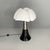 Italian modern table lamp Pipistrello by Gae Aulenti for Martinelli Luce, 1970s Pipistrello table lamp with rounded white...