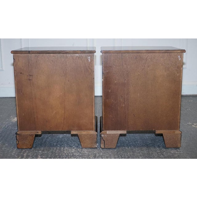 Vintage English Bedside Tables, Set of 2 For Sale - Image 16 of 17