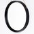 Round Wall Mirror, by Fontana Arte, wood frame leather covered, rope hanging. Very rare mirror of the Fontanit which was...