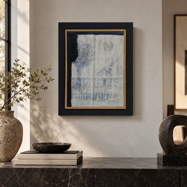 Massimo D'orta, Childhood #3, 2006, Mixed Media on Canvas, Framed For Sale - Image 3 of 4