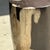 Small Side Table in Black and White Petrified Wood, 1980s For Sale - Image 6 of 18