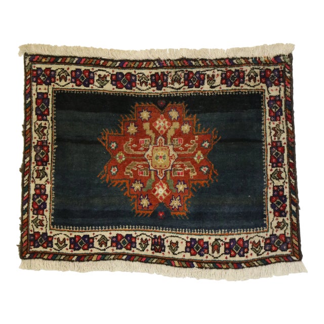 Vintage Persian Tabriz Rug - 01'06 x 02'00 For Sale