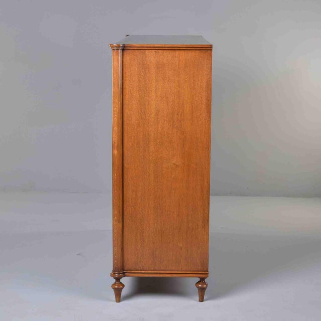 1940s French Art Deco Cabinet With Parquetry Veneer, Attributed to Jules Leleu For Sale - Image 5 of 13