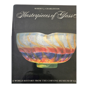 Masterpieces of Glass Book Robert Charleston Corning Museum of Glass 1980 Coffee Table Book