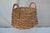 Early 20th Century Large Primitive Ash Working Farm Basket With Double Bentwood Handles For Sale - Image 5 of 7