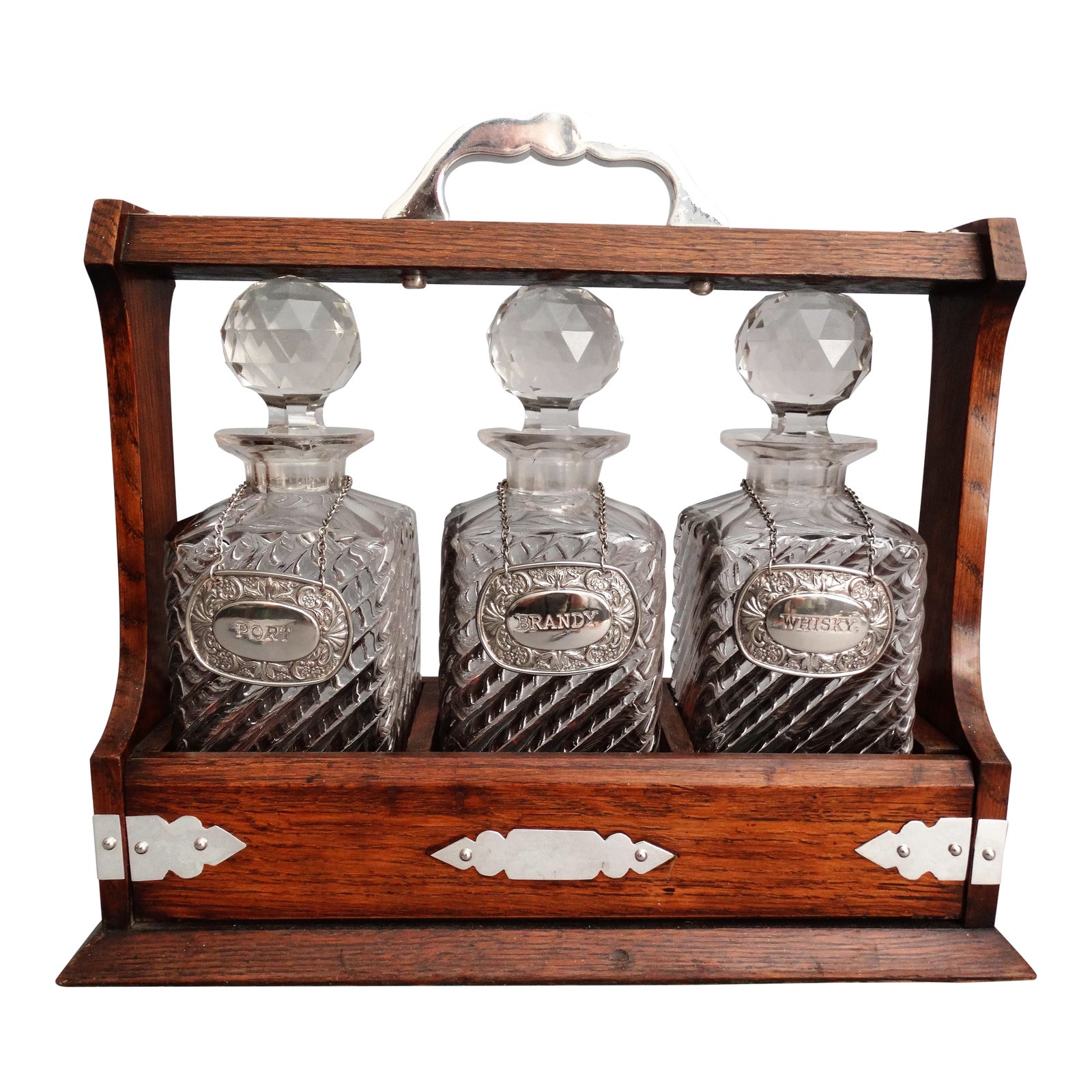 old whiskey decanters