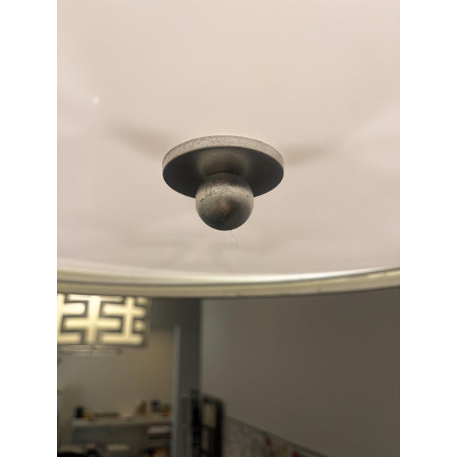 Greek Key Inspired Drum Light For Sale - Image 4 of 6