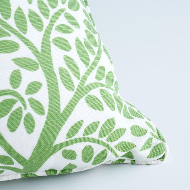This pillow features Temple Garden II with a self welt finish. A multipurpose all-over pattern on a sturdy cotton-linen...