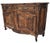 Antique French Louis XV Walnut Buffet Sideboard Curved Front Carved C1900s For Sale - Image 17 of 17