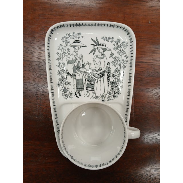 Arabia 1940s Rare Arabia of Finland Dish Set - 18 Pieces For Sale - Image 4 of 7
