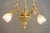 Antique Chandelier with Original Glass Shades, Vienna, Austria, 1890s For Sale - Image 17 of 18