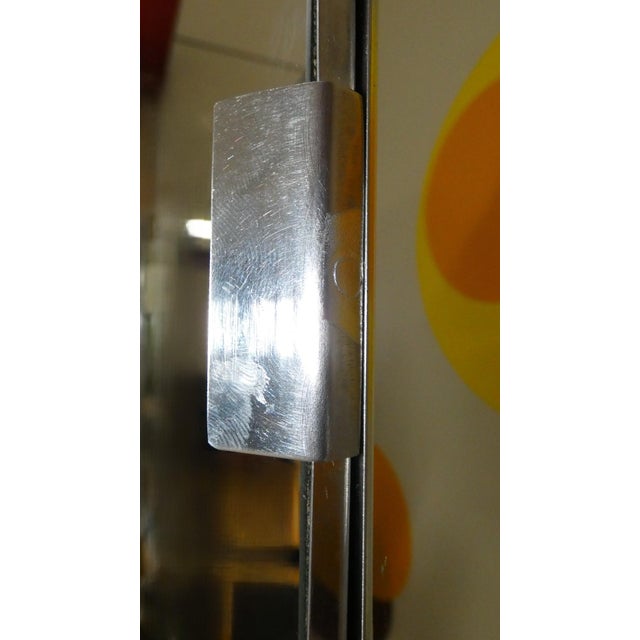 Mirrored Cabinets with Matching Wall Lights, 1970s, Set of 4 For Sale - Image 15 of 18