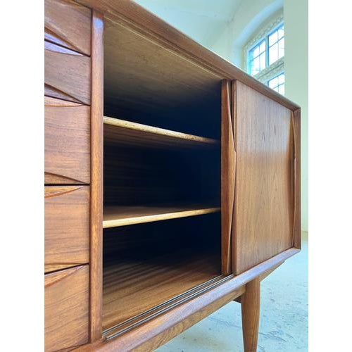Sideboard in Teak fom Dyrlund For Sale - Image 9 of 11