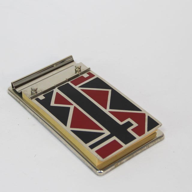 Art Deco Notebook, 1930s For Sale - Image 4 of 4