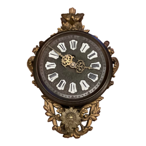 New Haven Clock Company Antique Chatelaine Model Hanging Wall Clock