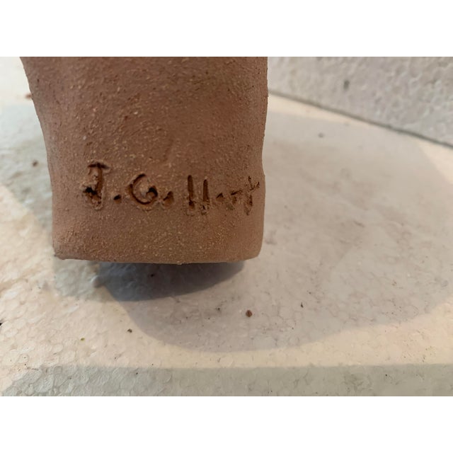 Terracotta Hand Sculpture from J. Gallart For Sale - Image 3 of 9